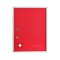 Adiroffice Large Steel Dual Locking Medication Cabinet in Red. ADI999-04-RED-MK - alternate 6